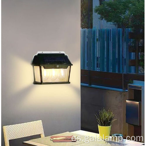 Aplique de exterior para jardín para una iluminación nocturna eficiente